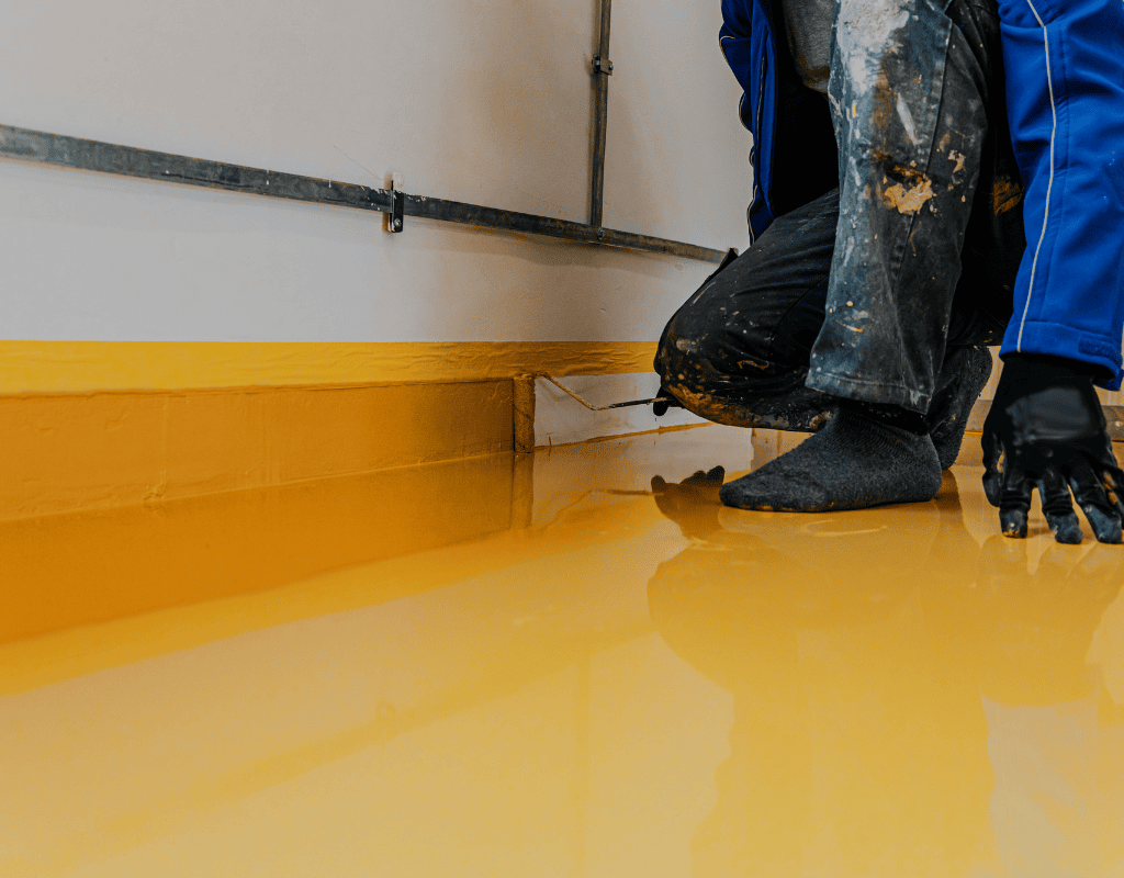 industrial flooring coated with polyurethane for long lasting durability in Bergen County NJ